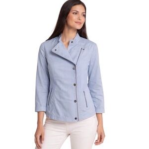 Chico's Blue Jacket Chico’s 3. Sz16/XL